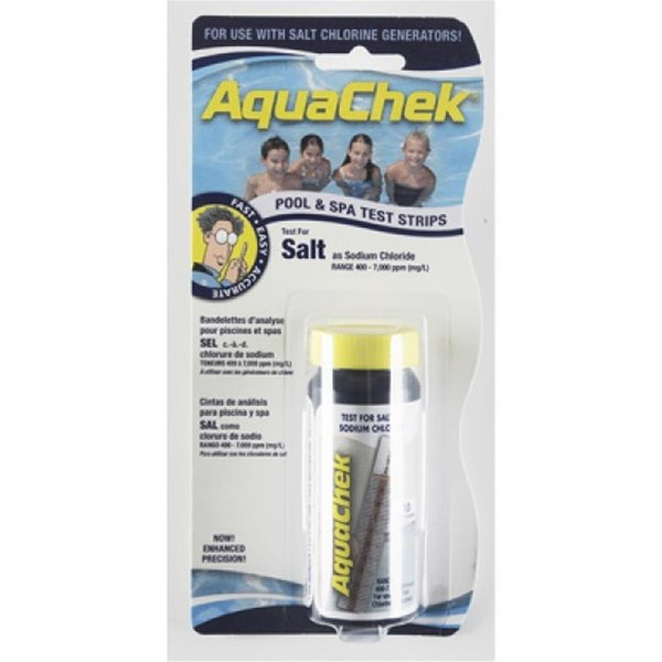 Hach Aquachek Salt Water Titrator Strips; White AC561140A